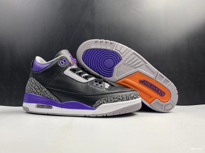Reps TBK 050 Black Jordan Retro Court CT8532 Purple Air 3 0821
